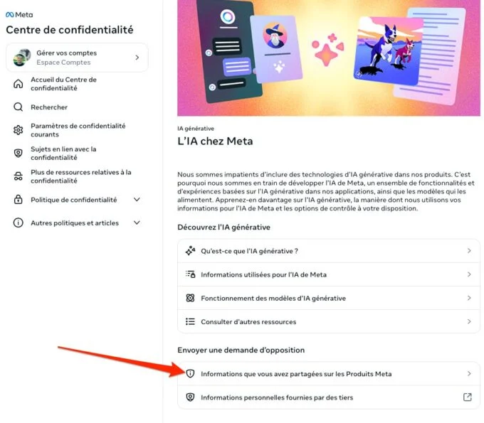 Meta Ai Empecher Meta De Collecter Vos Donnees Publiques Pour Entrainer Son Ia 6 680x595